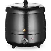 Buffalo Soepketel Buffalo, RVS, zwart, 10L, 34,5(Ø)mm, hoogte 36cm
