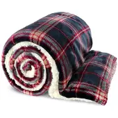 Unique living | larsson plaid 150x200cm dark grey