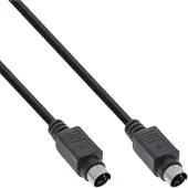Pro S-Video / S-VHS videokabel / zwart - 1 meter