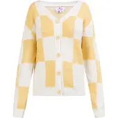 MO Gebreid vest sand / geel