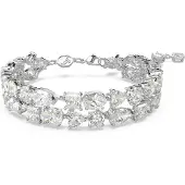 Swarovski 'Mesmera' Dames Basis Metalen Armband - Zilver 5669927