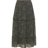 Dreimaster Rok bruin / groen / zwart / wit