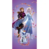 Disney Frozen Frozen strandlaken paars 70 x 140 cm