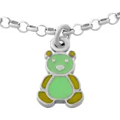 Orphelia 'Bear' Kinderarmband van 925 Zilver - Zilver ZA-7140