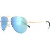 Polaroid Kids 8015/N Gold/ Grey Blue Mirror Lens