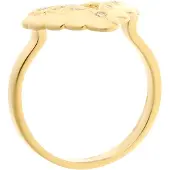 Orphelia Dames 925 Sterling Zilveren Ring - Goud ZR-3936/1
