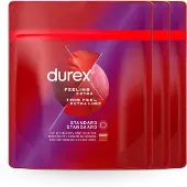 Durex - Condooms - Thin Feel Extra Lube 40st x3 - Voordeelverpakking