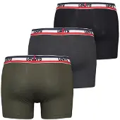 Levi's Boxershorts donkergrijs / kaki / rood / zwart / wit