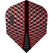 Harrows Silika Round NO6 Red Tough Crystalline Coated - Dart Flights