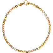 Gaya Armband goud / rose-goud / zilver