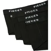 Pieces Broekje zwart / wit