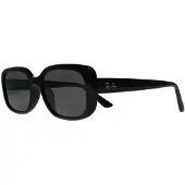 Ray-Ban RB4421D Bio Based 667787 gepolijst zwart donkergrijs zonnebril