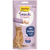 GimCat 8x Kattensnack Cream Tonijn 6 x 15 gr
