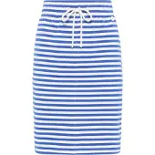Dreimaster Maritim Rok blauw / wit