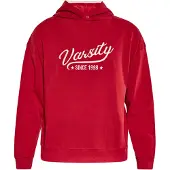 MO Sweatshirt wijnrood / wit