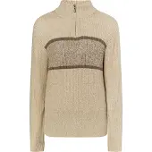 MO Trui 'Rovic' beige / donkerbeige