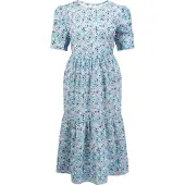 Mymo Jurk blauw gemêleerd / gemengde kleuren
