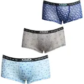 Le Petit Garçon Pack-3 Boxers van ademende stof en anatomische voorkant LPG1008 jongen