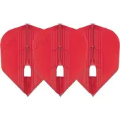 L-Style Champagne Flight Kami L3 Shape Red - Dart Flights