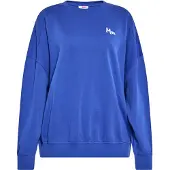 Mymo Sweatshirt blauw / wit