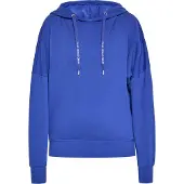 Mymo Sweatshirt donkerblauw / wit
