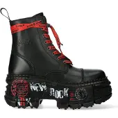 New rock punk platform leren laarzen-WALL126CCT-C1