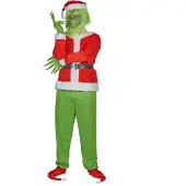 Vegaoo - Groen Kerstmisbeest voor volwassenen