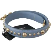 Dolce&Gabbana blauw lederen handtas accessoire schouder damesriem