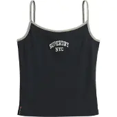 Superdry Top marine / grijs / wit