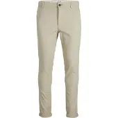 Jack & Jones Broek 'JJMarco' crème / zwart
