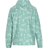 Mo ATHLSR Tussenjas pastelgroen / wit