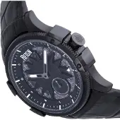 REIGN Solstice Automatisch semi-skelet horloge - zwart