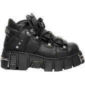 New rock Unisex veganistisch lederen gotische laarzen - M-106-VS1