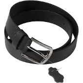 Kruze By Enzo Kruze Heren Zwart Leren Riem