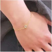 MYC Paris Geboortesteen armband - Oostenrijks kristal