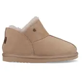 Warmbat Huisschoenen taupe