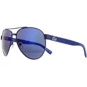 Lacoste Aviator Mens Blue Blue Blauwe zonnebril