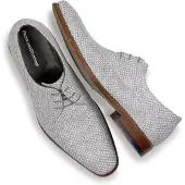 Floris van Bommel SFM-30261 Nette veterschoenen | Maat 7.5 Heren Grijs
