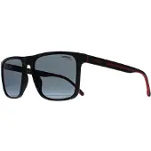 Carrera Rechthoekig Heren Zwart en Rood Bordeaux 8064/S