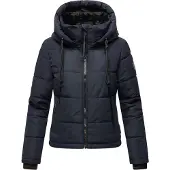 NAVAHOO Winterjas 'Mit Liebe XIV' navy