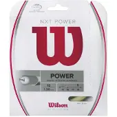 Wilson Nxt Power 17 12.2 M Tennis Single String Transparant 1.26 mm