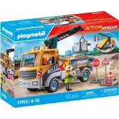 Playmobil 71750 vrachtwagen met kraan