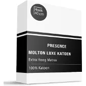 Presence Molton Hoeslaken - 100% katoen - Extra Hoog Matras
