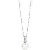 Ti sento Dames Hanger - 925 zilver - Wit parel - 6834PW