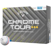 Callaway Chrome Tour Triple Diamond White Triple Track 12 Golfbal