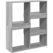 vidaXL kamerscherm 100x33x115 cm bewerkt hout grijs sonoma eikenkleur