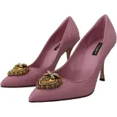 Dolce&Gabbana Gequilted Leren Hakken