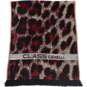 Cavalli Class Mannen Bordeau Wollen Sjaal