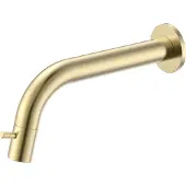Boss & Wessing Fonteinkraan muur inbouw bws sensa geborsteld goud pvd