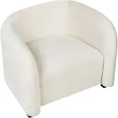 Beliani VELTADA - Fauteuil set van 2 - Off-white - Fluweel